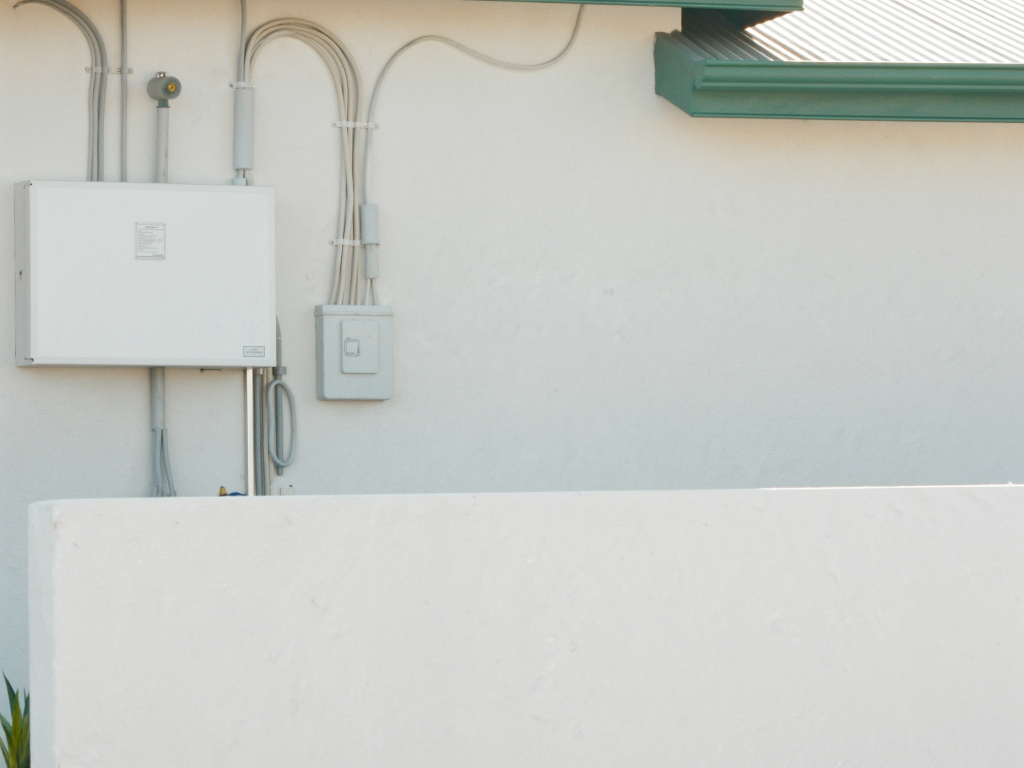 Switchboards — Roof access & external panel replaced
